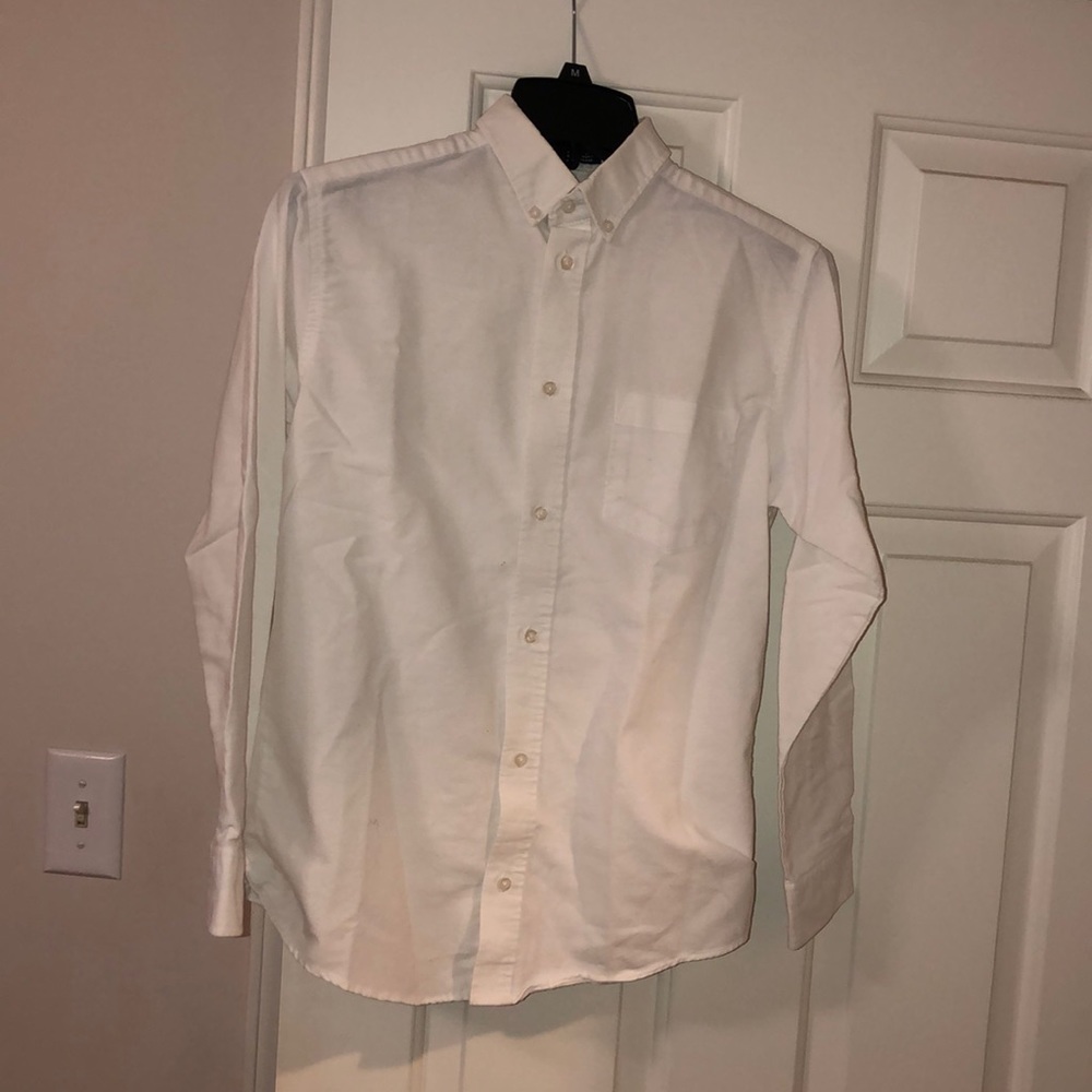 boys white button up shirts